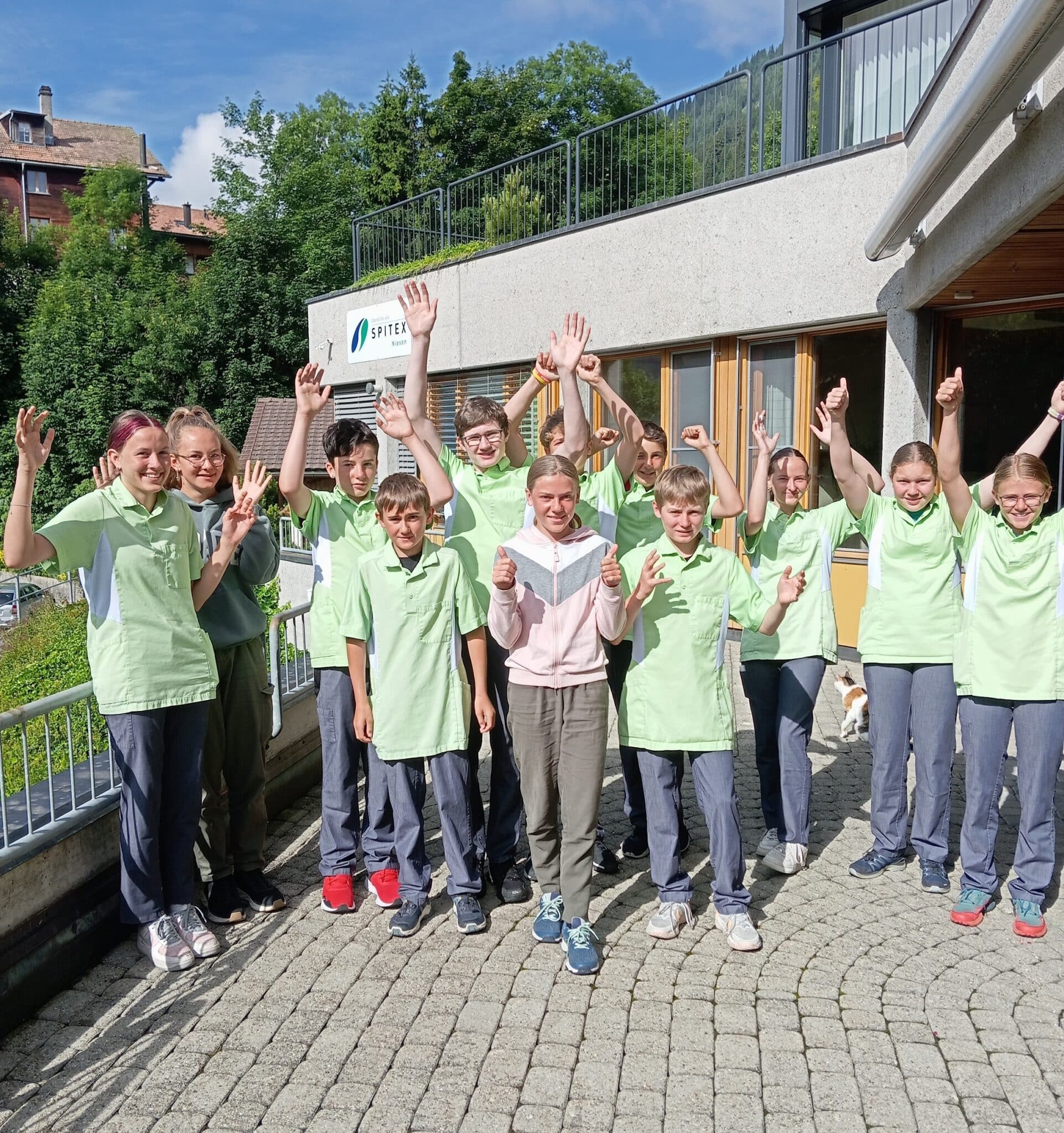 Schüler:innen Sek. Adelboden, 7. / 8. Klasse